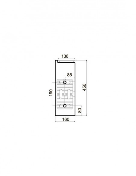 Настенный конвектор Polvax W.KEM2.160.1750.450 Настенный конвектор Polvax W.KEM2.160.1750.450