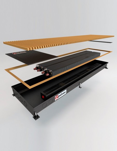 Внутрипольный конвектор принудительной конвекции Polvax KVM.PLUS.PREMIUM.380.2000.120 Внутрипольный конвектор принудительной конвекции Polvax KVM.PLUS.PREMIUM.380.2000.120