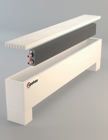 Підлоговий конвектор природної конвекції Polvax N.KE.120.1500.240 Підлоговий конвектор природної конвекції Polvax N.KE.120.1500.240