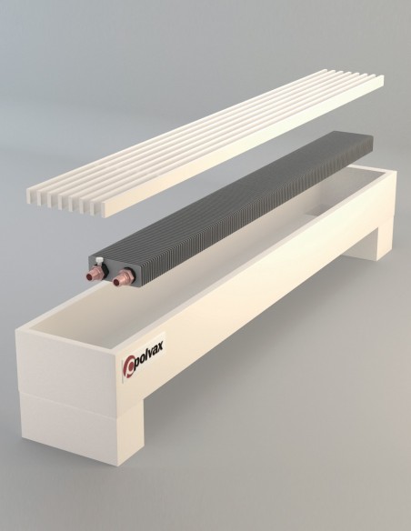 Підлоговий конвектор природної конвекції Polvax N.KE.180.1750.195 Підлоговий конвектор природної конвекції Polvax N.KE.180.1750.195