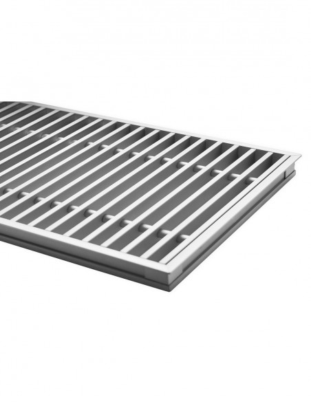Комплект S рамка з алюмінієвою решіткою для конвекторів Carrera S2 Inox/Black 90/120. 380.2250. Комплект S рамка з алюмінієвою решіткою для конвекторів Carrera S2 Inox/Black 90/120. 380.2250.