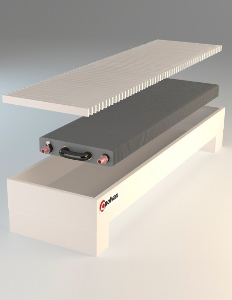 Напольный конвектор естественной конвекции Polvax N.KEM2.300.1750.245 Напольный конвектор естественной конвекции Polvax N.KEM2.300.1750.245