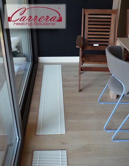 Внутрішньопідлоговий конвектор природної конвекції Carrera C Inox/Black 65 230.1000.65 Внутрішньопідлоговий конвектор природної конвекції Carrera C Inox/Black 65 230.1000.65